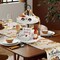 6PCS Thanksgiving Tiered Tray Decor Set for Home – Rustic Farmhouse Fall Tabletop Decorations with Pumpkin Wooden Signs for Shelf, Mantel, Fireplace, Office Desk & Autumn Centerpiece Display